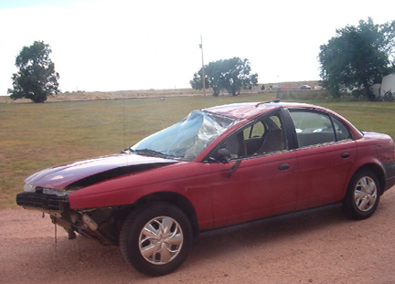 Saturn Car Accident