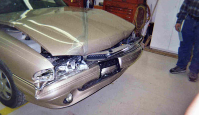 Pontiac Bonneville Crash
