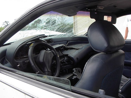 Ford Probe, Head-On Crash with Mazda Fort Myers, FL 