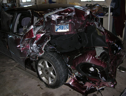 Nissan Maxima Crash