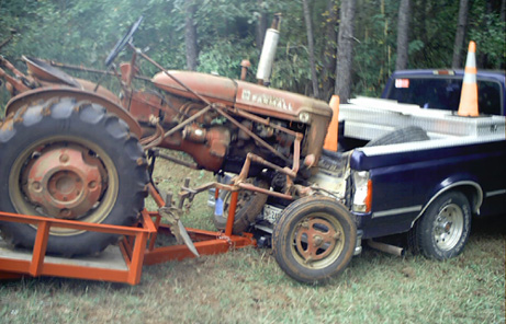 Tractor Crash