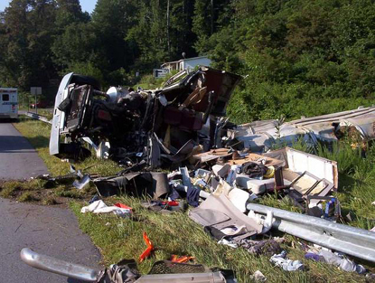 Massive Truck Accident