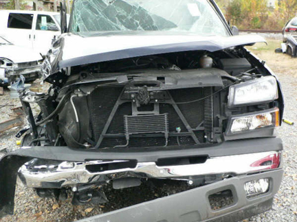 Chevy Silverado Z71 Crashed Maine