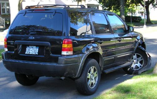 Ford Escape Front End Damage