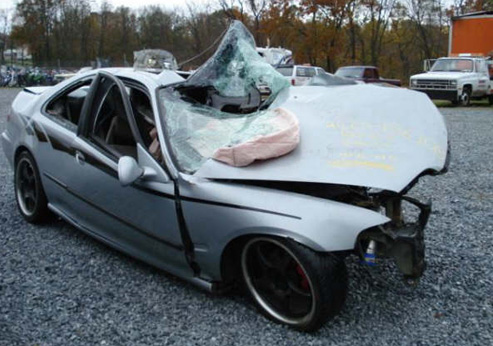 Honda Wreck Civic