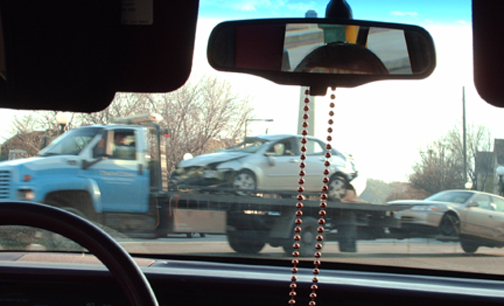 Highway Crash Toyota Camry