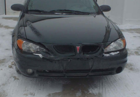 Pontiac Grand Am Accident