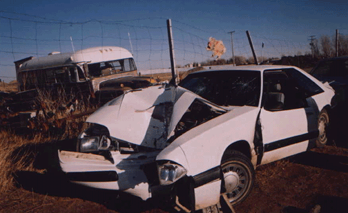 Mustang Wreck