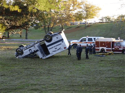 Ambulance Rollover