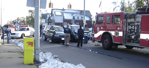 NY Crash at Intersection