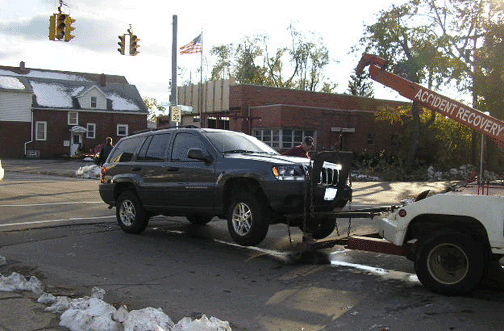 Jeep Wrecked