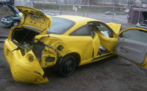 Wrecked Chevy