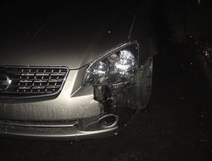 Nissan Altima Crash