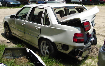 Volvo Rear Ended