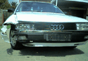 Audi wreck