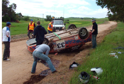 Rollover Crash Pics