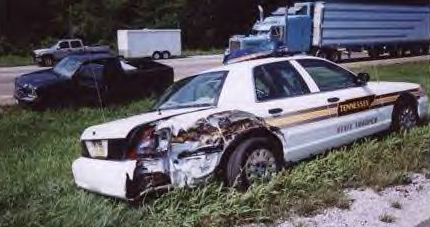 Police Car crash