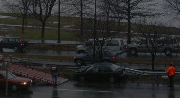 Boston Car Accident on Storrow Drive