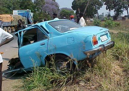 Bad African Car Accident