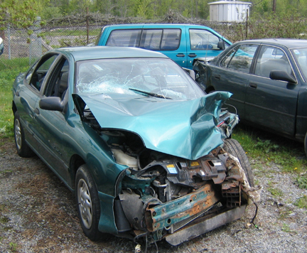 Pontiac Sunfire Wrecked