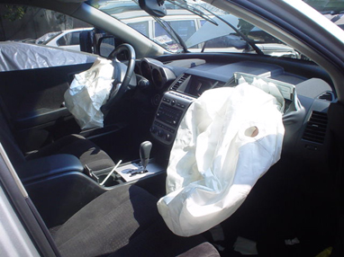 Nissan Murano Accident Airbags