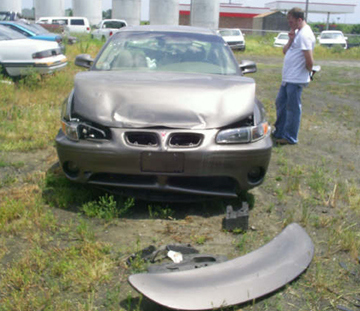 Pontiac Rear Ended