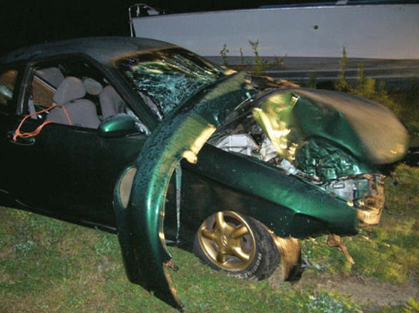  Car Accident Caused by Bee Flying in Window Campobello Island, Canada