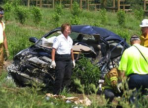 Dump Truck wreck