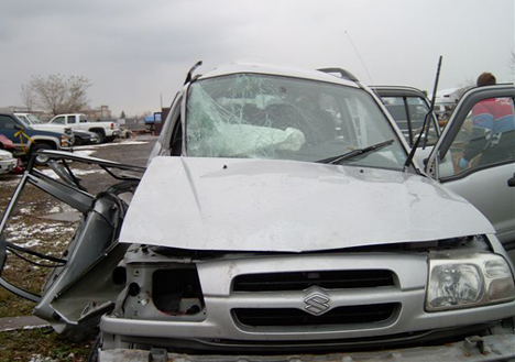 Suzuki Vitara Jaws of Life Extraction