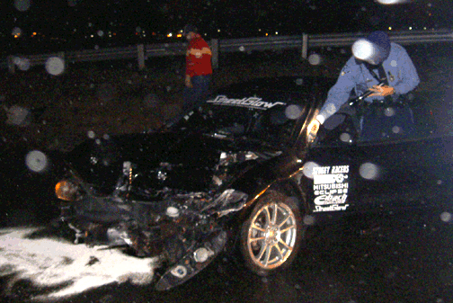 Mitsubishi Eclipse Crash