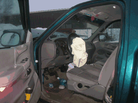 Air Bag Ford F-150 Crash