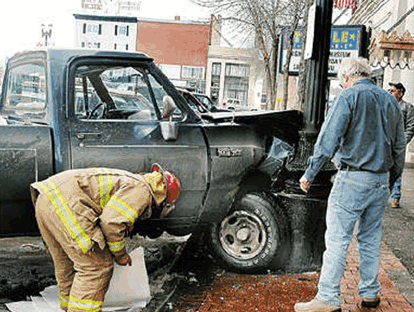 Light Pole Accident