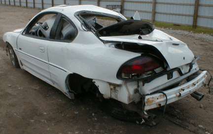 Pontiac Grand Am Wrecked