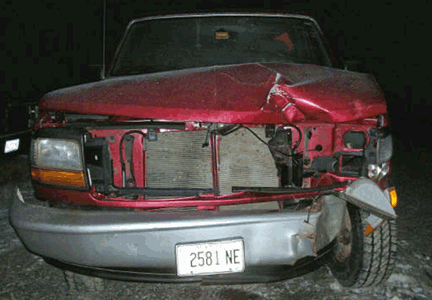 Drunk Driver Crashes into Apple Tree