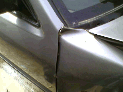 Honda Civic Crashed Lahore, Pakistan