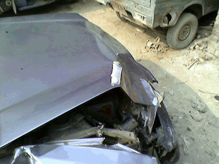 Honda Civic Wrecked