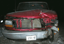 Ford Truck smashed