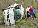 Dodge Caravan Crash