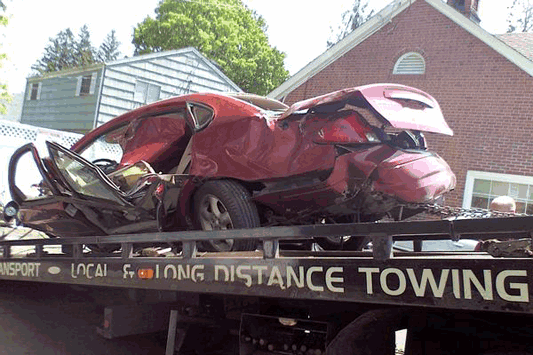 Ford Taurus crash