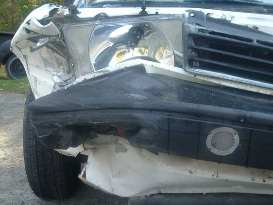 Subaru wreck