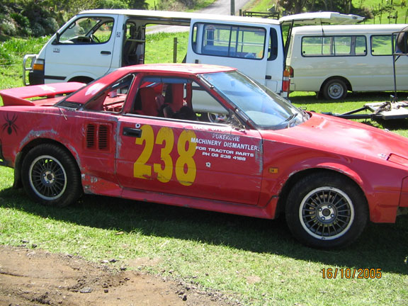 New Zealand rally car crash