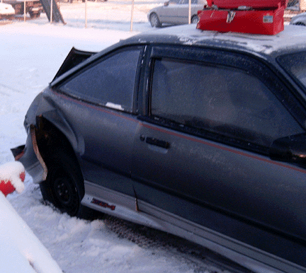 Cavalier Z24 Rear Ender Toronto, Ontario, Canada