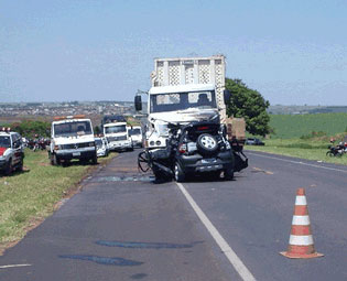 Head on Fatal Crash