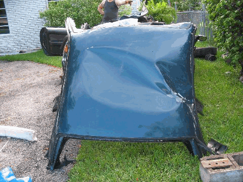 Nissan 240SX Roof Removed: Jaws of Life