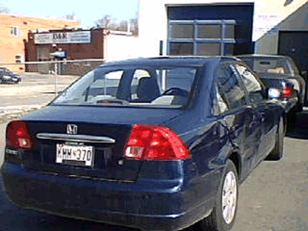 Honda Civic Dented Kensington Maryland 