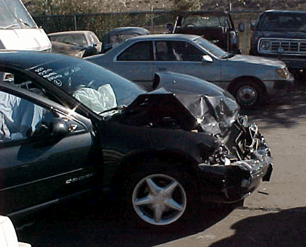 Dodge Stratus Head -On Wreck Los Angeles, CA
