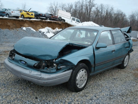 Ford Taurus Wagon Accident
