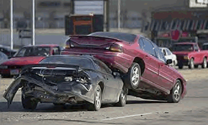 Pontiac Bonneville Accident: Rear Ended Ohio
