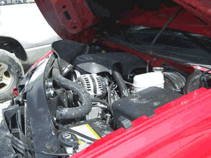 Silverado Crash: Under the Hood Maine