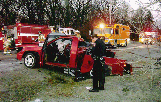 Frosty Crash 2006 Chevrolet Colorado